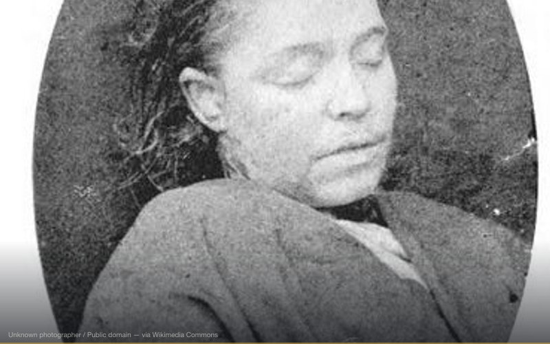 Victorian mortuary photographer of murder victim Frances Coles. — related to Jack the Ripper — The Identity Theories