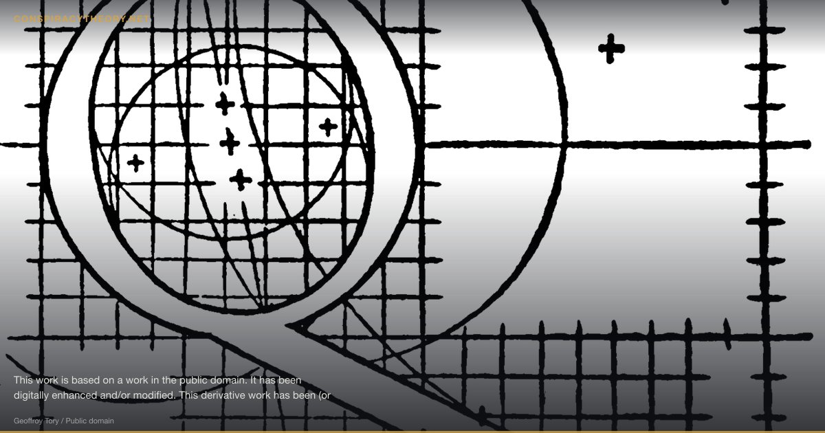 QAnon Conspiracy Theory (2017) — This work is based on a work in the public domain. It has been digitally enhanced and/or modified. This derivative work has been (or is hereby) released into the public domain by its author, Psiĥedelisto. This applies worldwide. In some countries this may not be legally possible; if so: Psiĥedelisto grants anyone the right to use this work for any purpose, without any conditions, unless such conditions are required by law.
