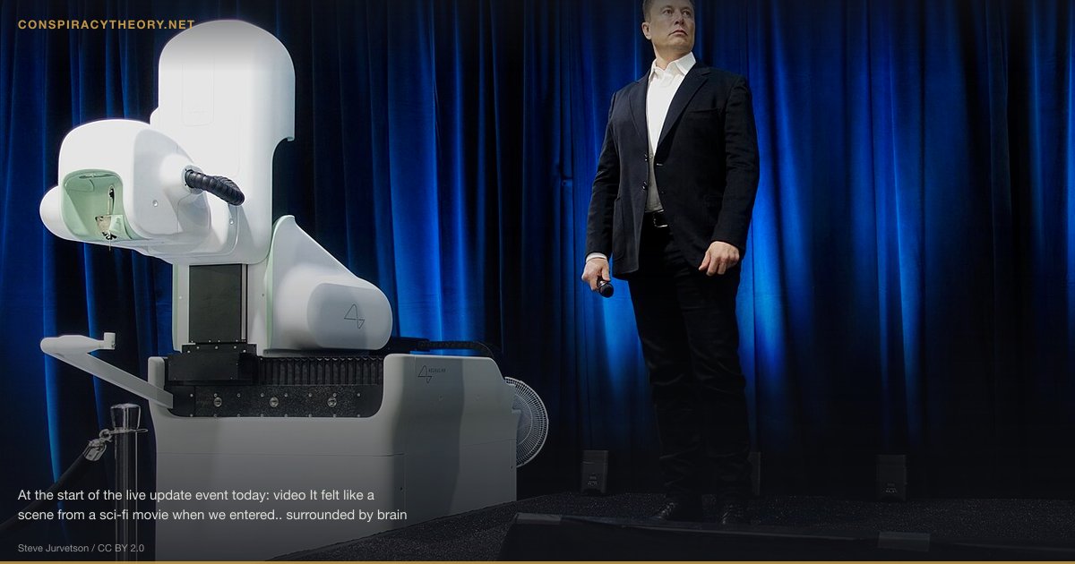 Simulation Theory (2003) — At the start of the live update event today: video It felt like a scene from a sci-fi movie when we entered.. surrounded by brain robots, and the sounds of neural-jacked pigs rustling behind the curtains... C|Net: "Elon Musk shows Neuralink brain implant working in a pig. A wireless link from the Neuralink computing device showed the pig's brain activity as it snuffled around a pen on stage Friday night. The demonstration shows the technology to be significantly closer to delivering on Musk's radical ambitions than during a 2019 product debut, when Neuralink only showed photos of a rat with a Neuralink connected via a USB-C port. The FDA granted approval for "breakthrough device" testing. "It's like a Fitbit in your skull with tiny wires," Musk said of the device. It communicates with brain cells with 1,024 thin electrodes that penetrate the outer layer of the brain. Then there's a Bluetooth link to an outside computing device, though the company is looking at other radio technology it can use to dramatically increase the number of data links. Neuralink has a medical focus to start, like helping people deal with brain and spinal cord injuries or congenital defects. The technology could, for example, help paraplegics who've lost the ability to move or sense because of spinal cord injury, and the first human uses will aim to improve conditions like paraplegia or tetraplegia. "If you can sense what people want to do with their limbs, you can do a second implant where the spinal injury occurred and create a neural shunt," Musk said. "I'm confident in the long term it'll be possible to restore somebody's full body motion." "The future is going to be weird," Musk said, discussing sci-fi uses of Neuralink. "In the future you will be able to save and replay memories," he said. "You could basically store your memories as a backup and restore the memories. You could potentially download them into a new body or into a robot body." Musk also discussed seeing in infrared, ultraviolet or X-ray using digital camera data. "Over time we could give somebody super vision," Musk said." Full disclosure: Future Ventures is an investor